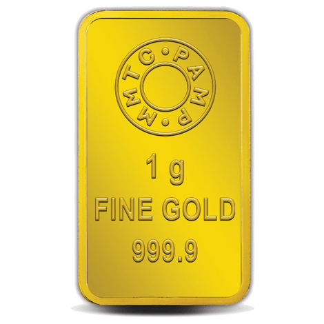 LOTUS 24K (999.9) 1 GM GOLD BAR - Diavo Jewels