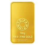 LOTUS 24K (999.9) 100 GM GOLD BAR - Diavo Jewels