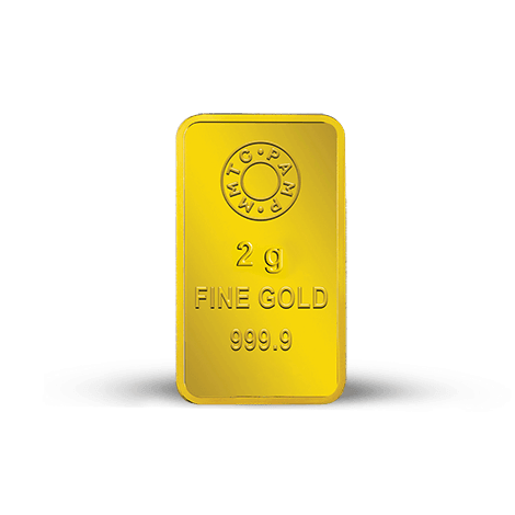 LOTUS 24K (999.9) 2 GM GOLD BAR - Diavo Jewels