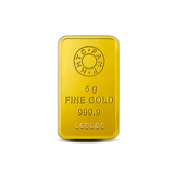 LOTUS 24K (999.9) 5 GM GOLD BAR - Diavo Jewels