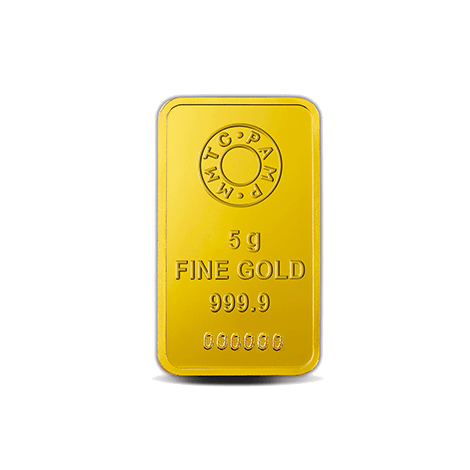 LOTUS 24K (999.9) 5 GM GOLD BAR - Diavo Jewels