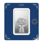 LOTUS 999.9 PURITY 100 GM SILVER BAR - Diavo Jewels