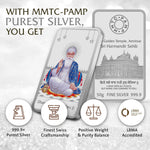 GURU NANAK DEV JI (999.9) 50 GM SILVER BAR - Diavo Jewels