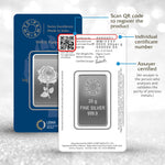 ROSE (999.9) PURITY 20 GM SILVER BAR - Diavo Jewels