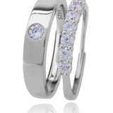 Color:Rose Gold+Rhodium