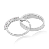 Color:Rose Gold+Rhodium