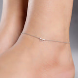 Moonlight Sterling Silver Anklet - Diavo Jewels