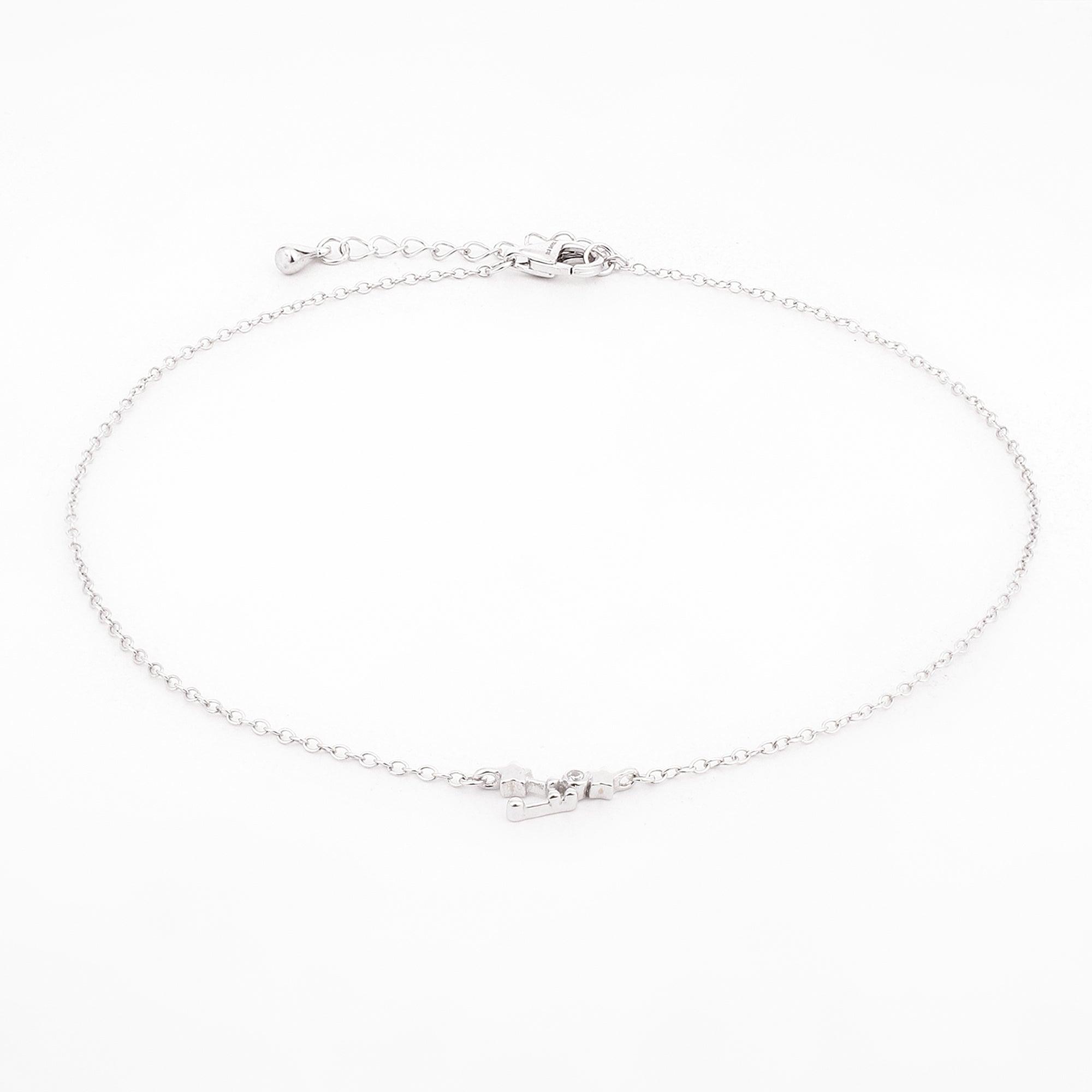 Moonlight Sterling Silver Anklet - Diavo Jewels