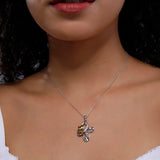 Majestic Heart of the Kingdom Necklace - Diavo Jewels