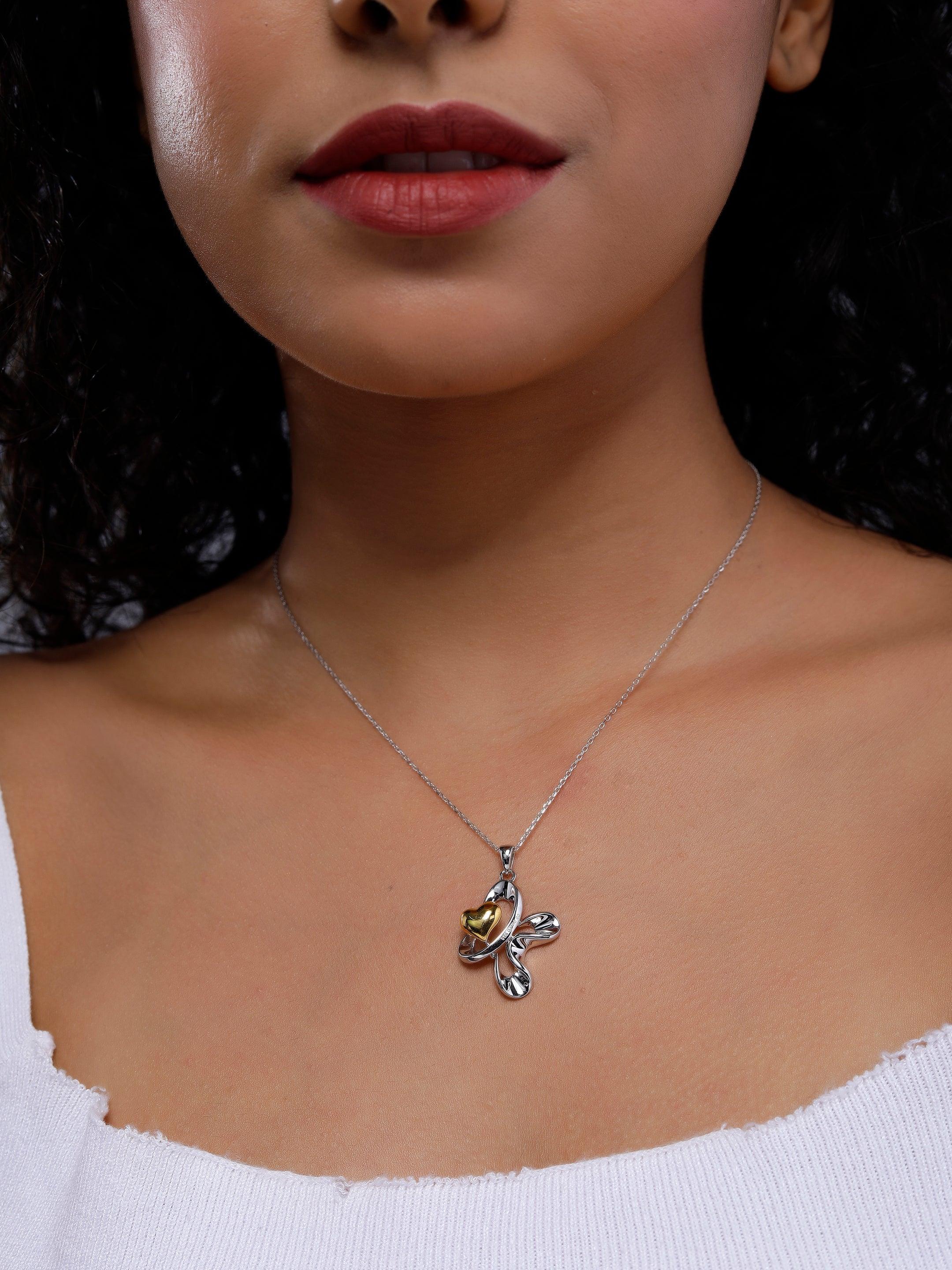 Majestic Heart of the Kingdom Necklace - Diavo Jewels