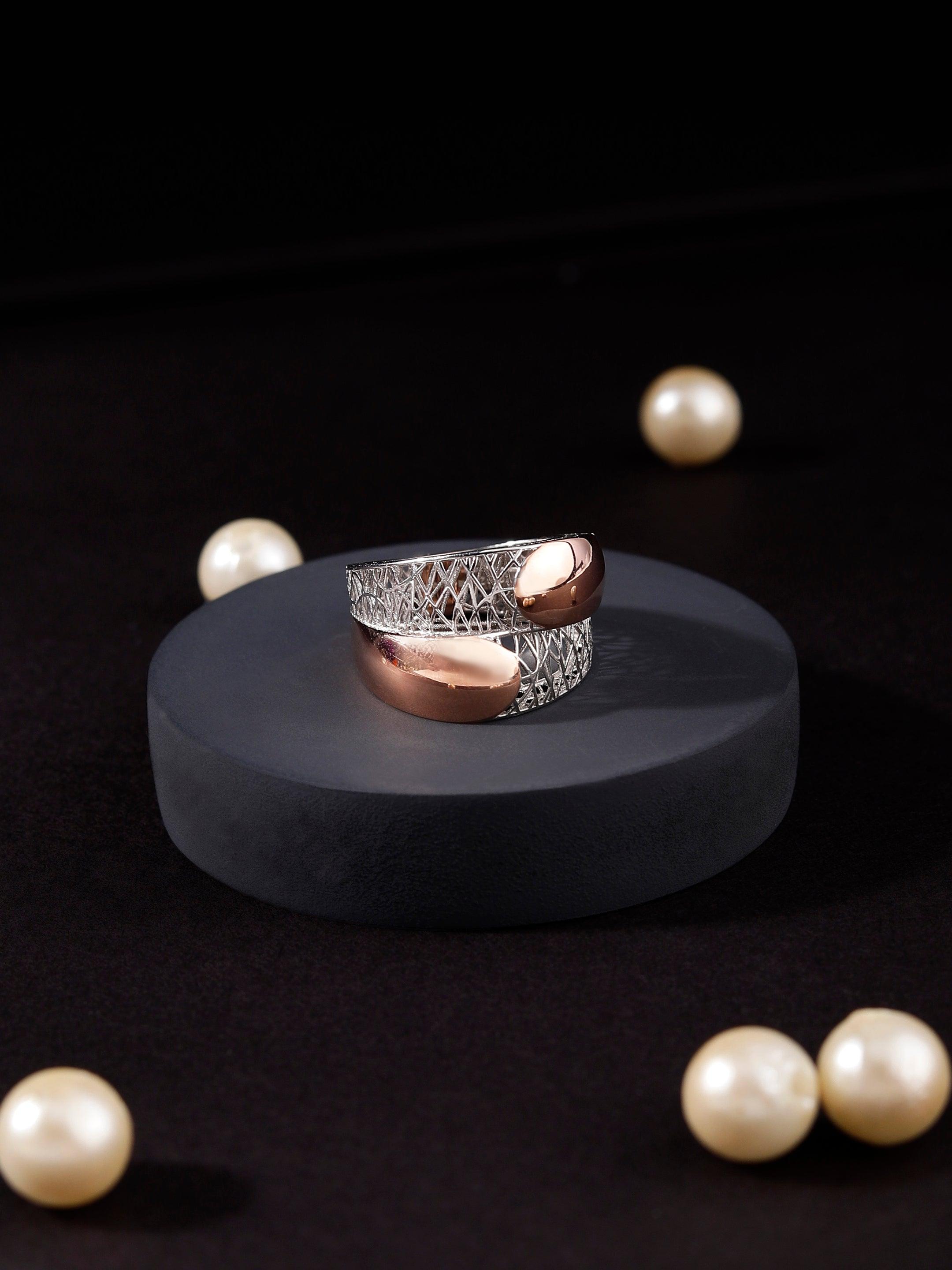 Lace of Grace Silver Ring - Diavo Jewels