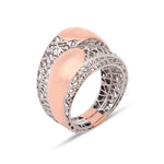 Lace of Grace Silver Ring - Diavo Jewels