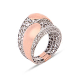 Lace of Grace Silver Ring - Diavo Jewels