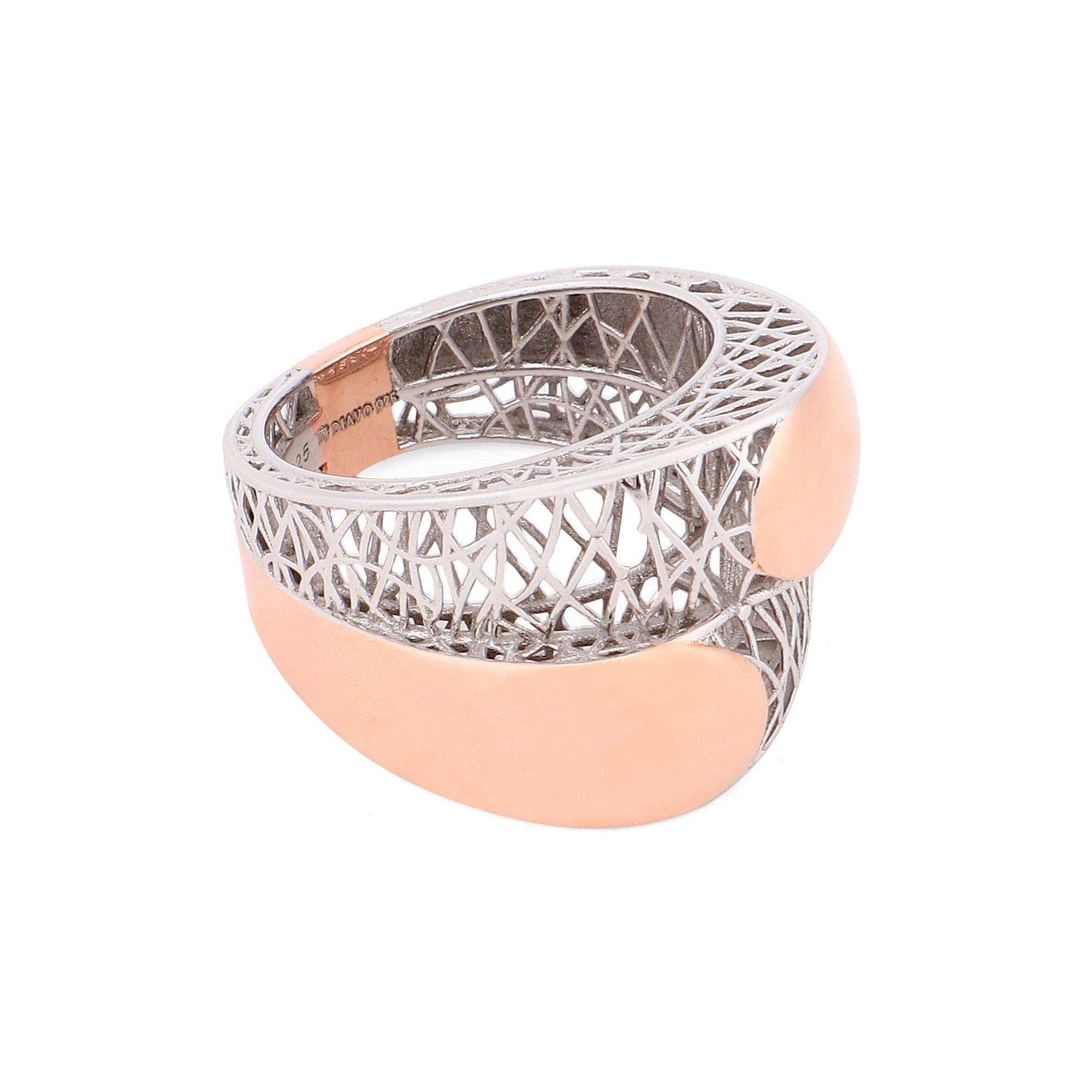 Lace of Grace Silver Ring - Diavo Jewels