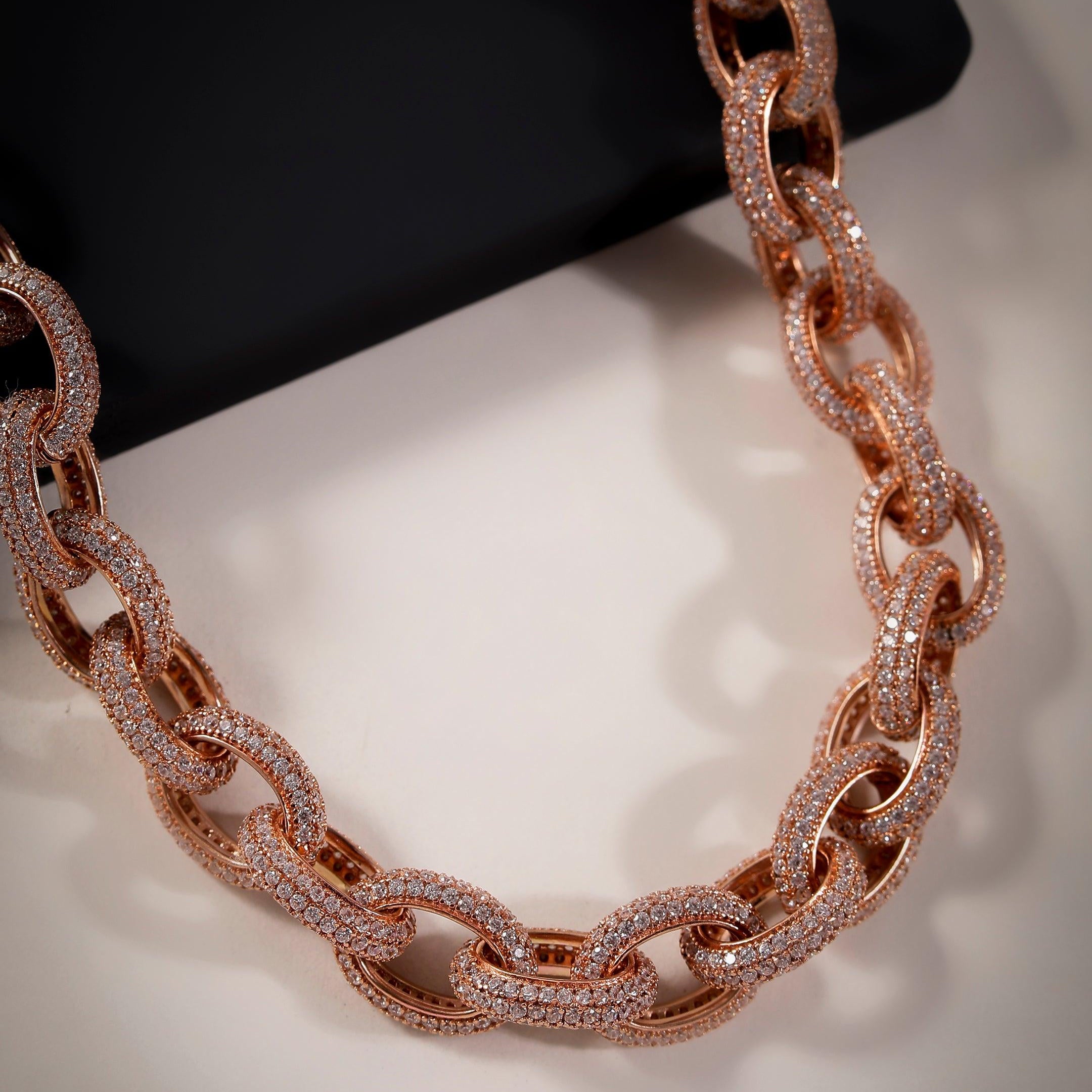 Eclat de Rolo Silver Necklace - Diavo Jewels