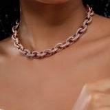 Eclat de Rolo Silver Necklace - Diavo Jewels