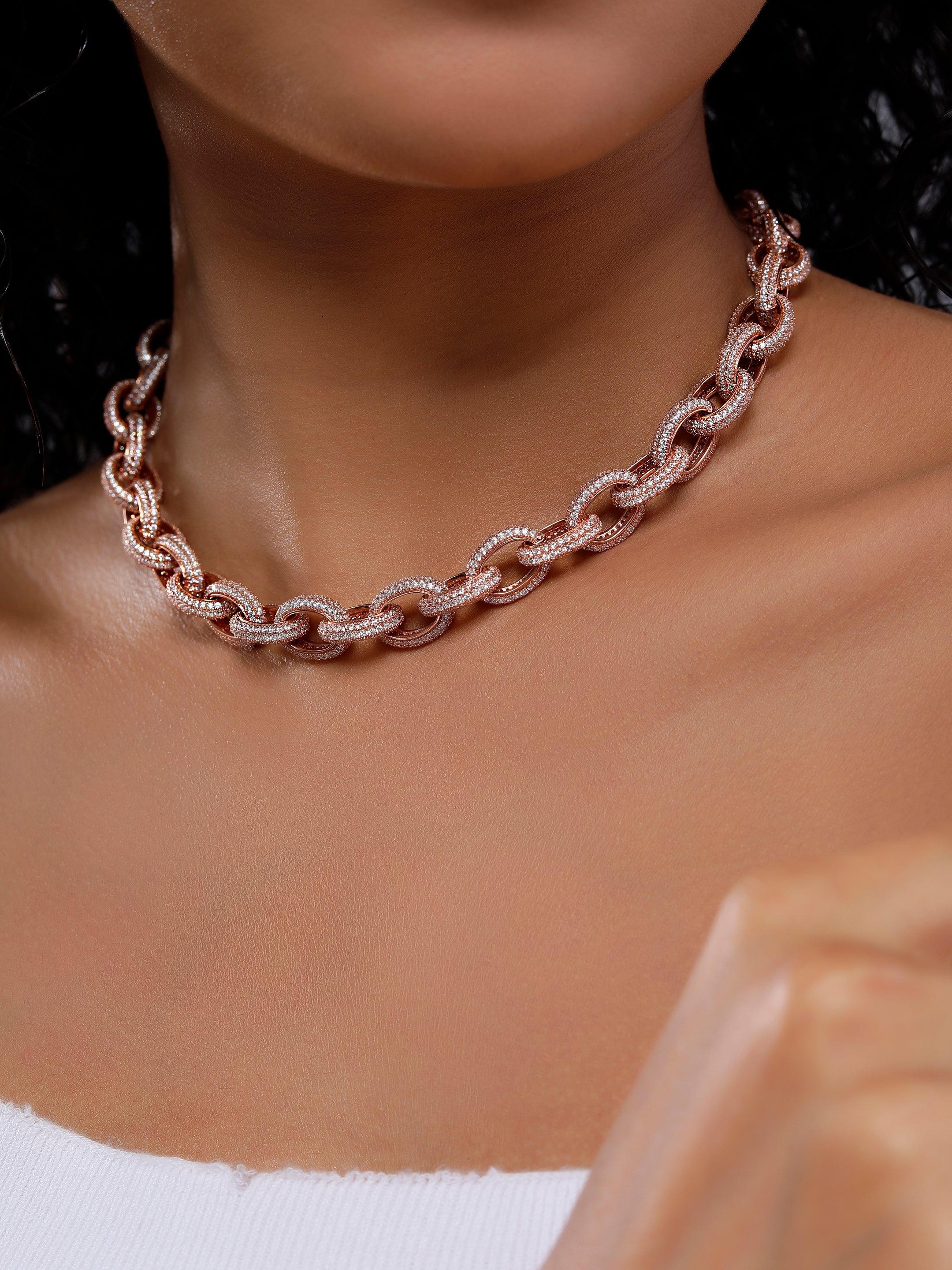 Eclat de Rolo Silver Necklace - Diavo Jewels