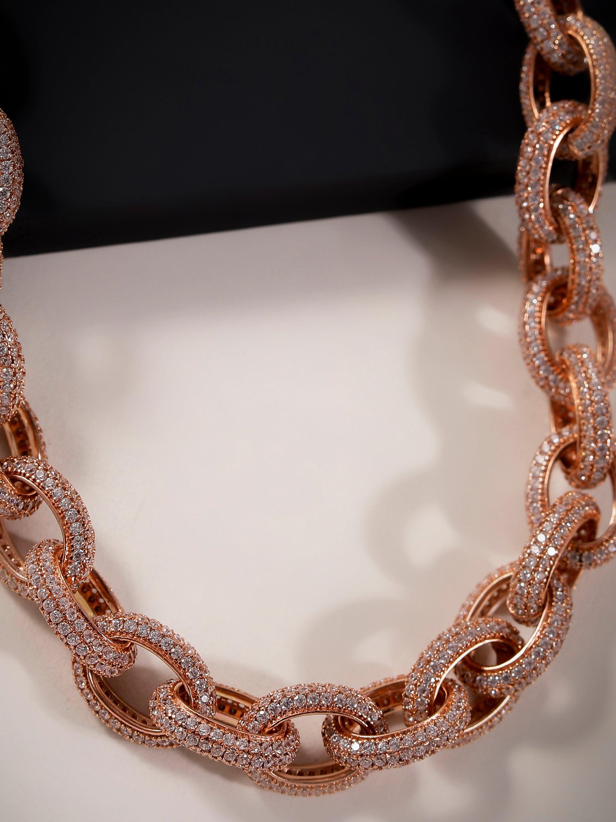 Eclat de Rolo Silver Necklace - Diavo Jewels