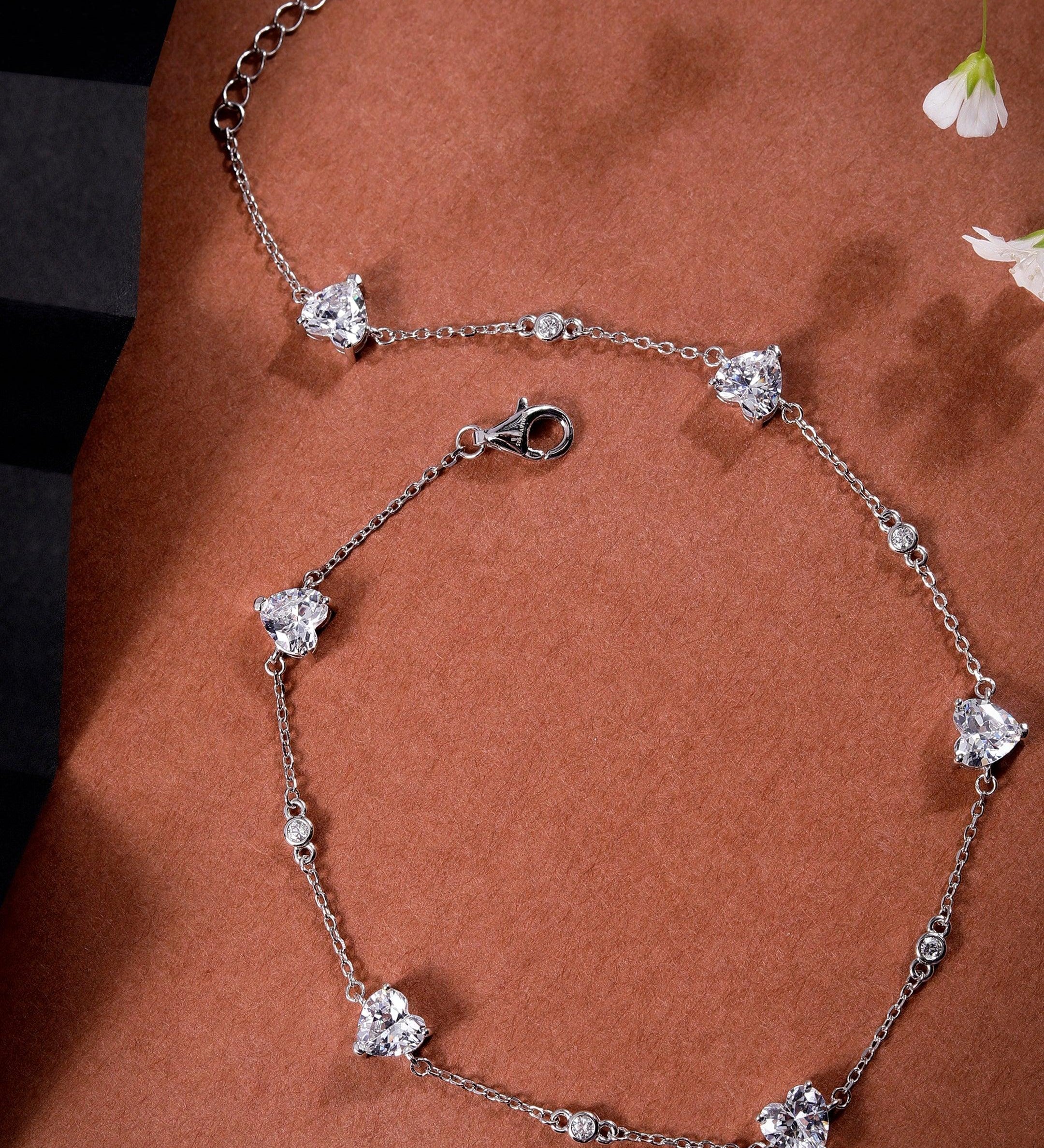 Whispers of Love Anklet - Diavo Jewels