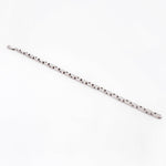 Corsair Rhodium-Plated Men's Silver Bracelet - Diavo Jewels