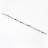 Corsair Rhodium-Plated Men's Silver Bracelet - Diavo Jewels
