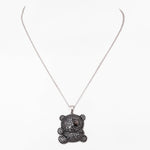 Mystic Panda Monochrome Silver Necklace - Diavo Jewels