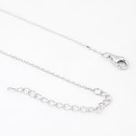 Mystic Panda Monochrome Silver Necklace - Diavo Jewels