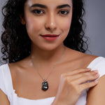 Playful Panda Silver Necklace - Diavo Jewels