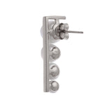 Modern Long Cascade 925 Silver Earrings - Diavo Jewels