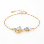 Stellar Flora Connection Silver Bracelet - Diavo Jewels