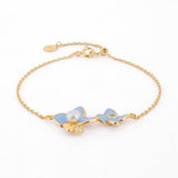 Stellar Flora Connection Silver Bracelet - Diavo Jewels