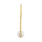 Luminous Descent 925 Silver Earrings - Diavo Jewels