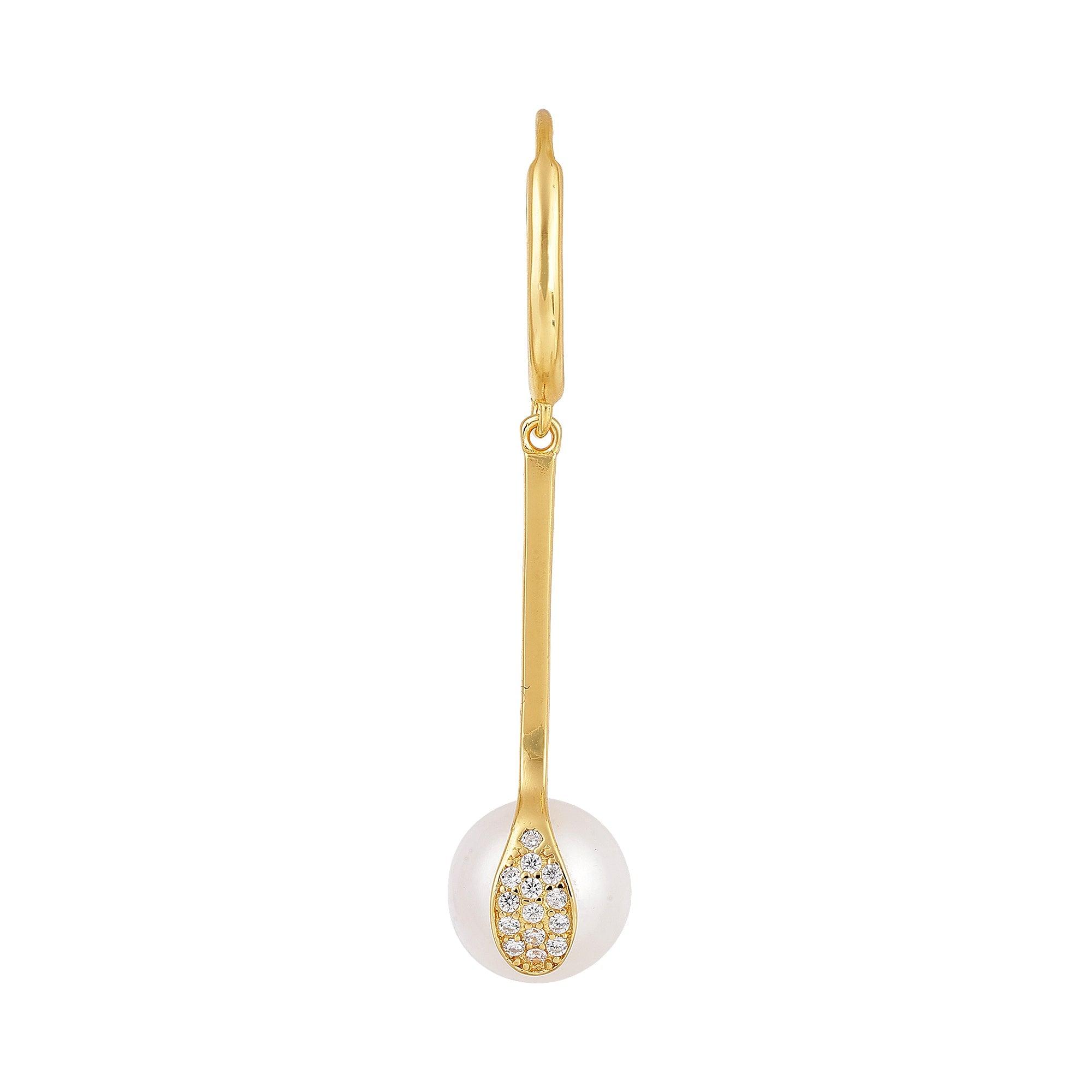 Luminous Descent 925 Silver Earrings - Diavo Jewels
