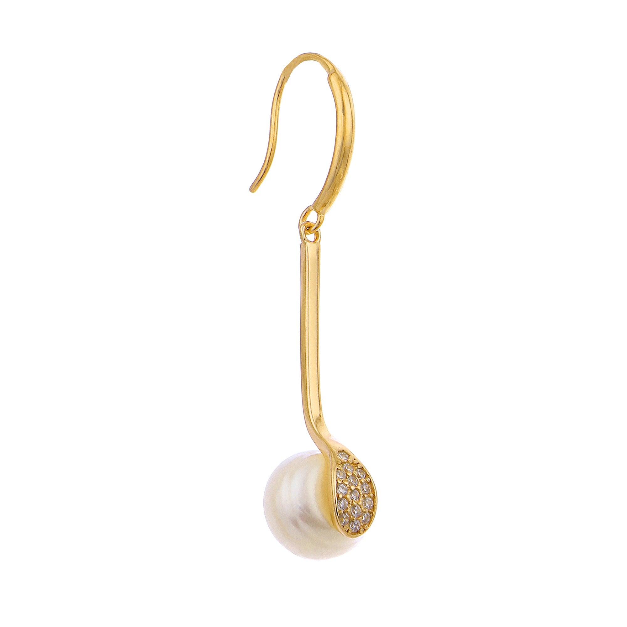 Luminous Descent 925 Silver Earrings - Diavo Jewels