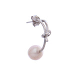 Knotted 925 Silver Earrings - Diavo Jewels
