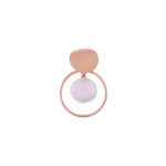 Coin Reflection Round Rings 925 Silver Earrings - Diavo Jewels