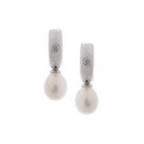 Lock of Elegance: 925 Silver Earrings - Diavo Jewels