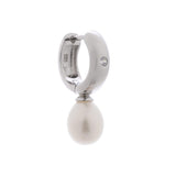 Lock of Elegance: 925 Silver Earrings - Diavo Jewels