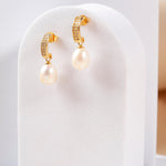 Graceful Drops 925 Silver Earrings - Diavo Jewels